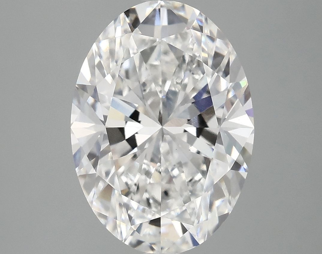 3.94 ct. oval Lab Grown Diamond front image