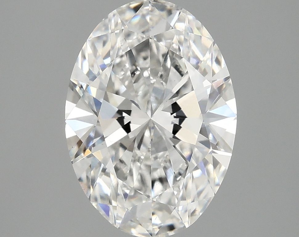 2.93 ct. oval Lab Grown Diamond front image