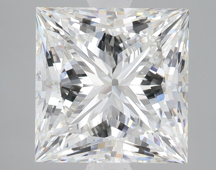 4.30 ct. princess Lab Grown Diamond front image