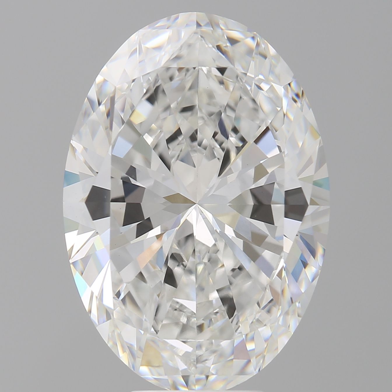9.02 ct. oval Lab Grown Diamond front image