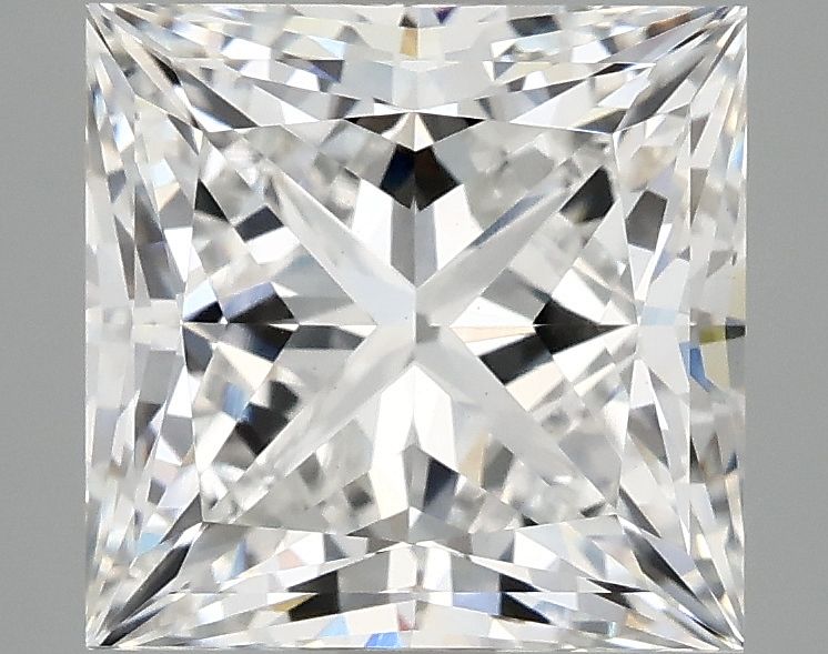 4.08 ct. princess Lab Grown Diamond front image