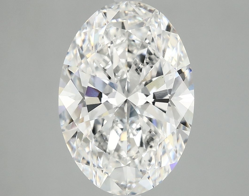 3.90 ct. oval Lab Grown Diamond front image