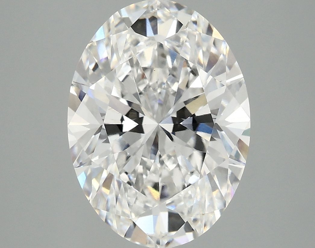 4.05 ct. oval Lab Grown Diamond front image