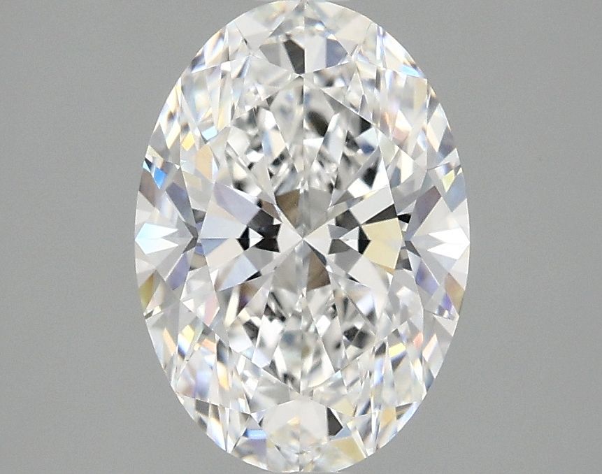 2.10 ct. oval Lab Grown Diamond front image