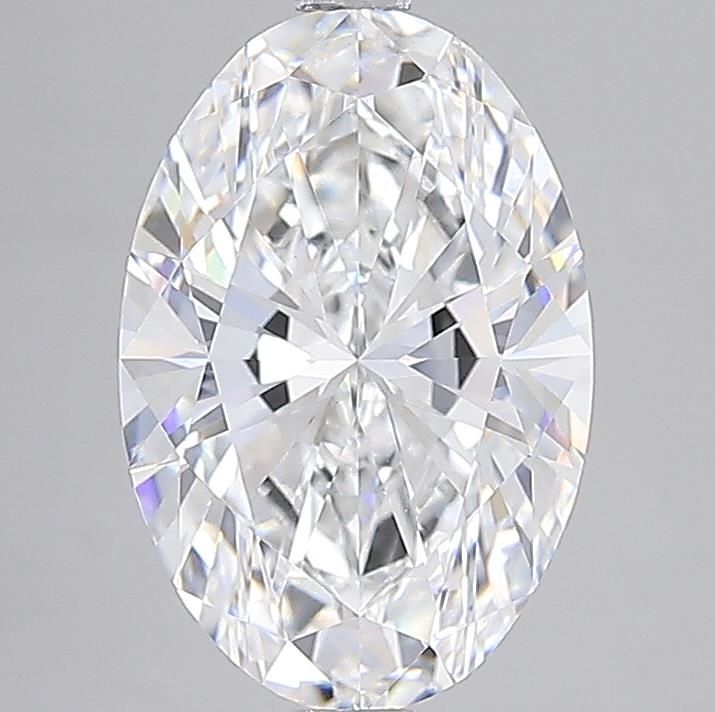 4.09 ct. oval Lab Grown Diamond front image