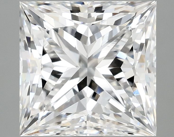 3.90 ct. princess Lab Grown Diamond front image