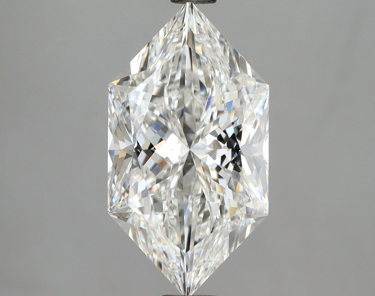 3.43 ct lab-grown Hexagonal Diamond