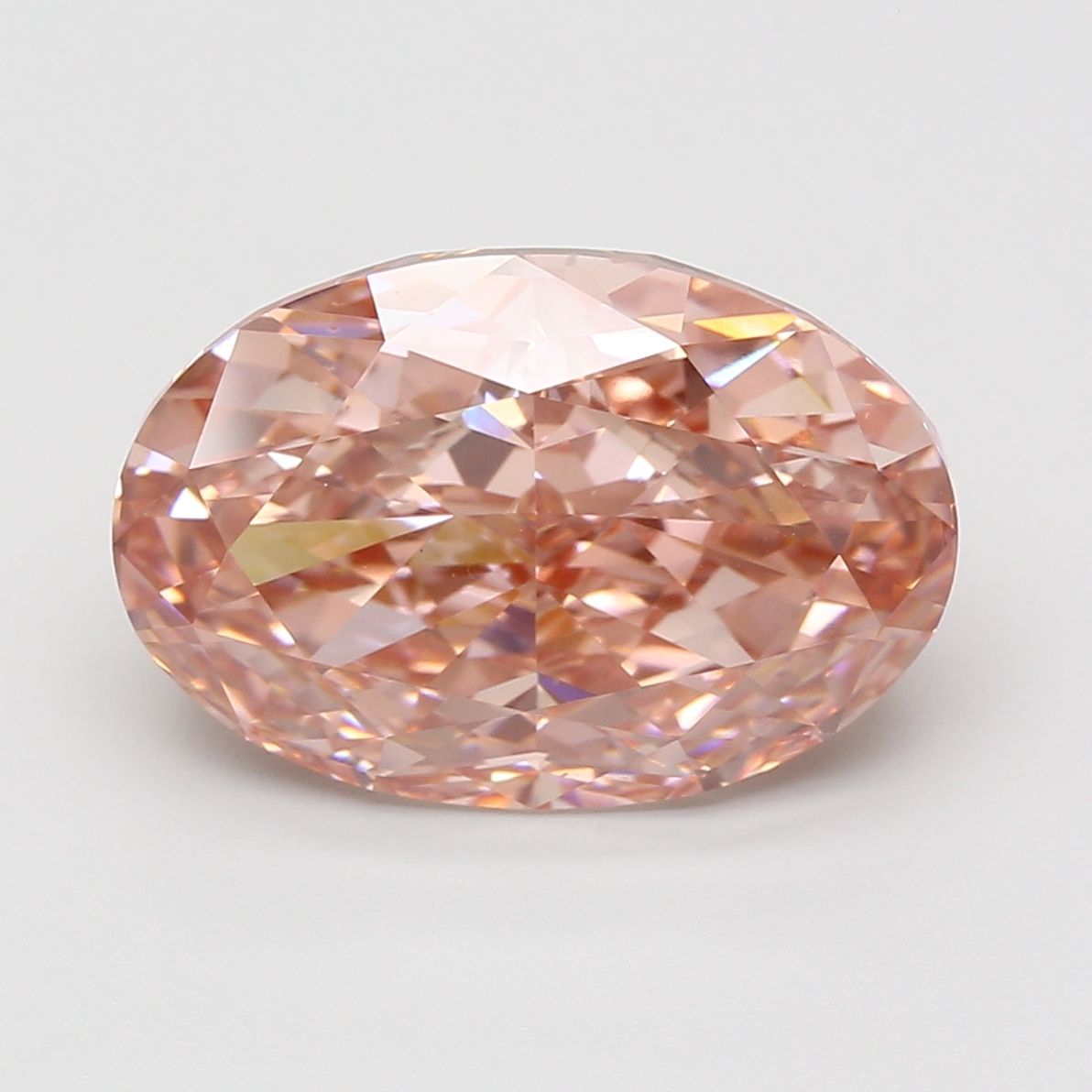 9.03 ct. oval Lab Grown Diamond front image