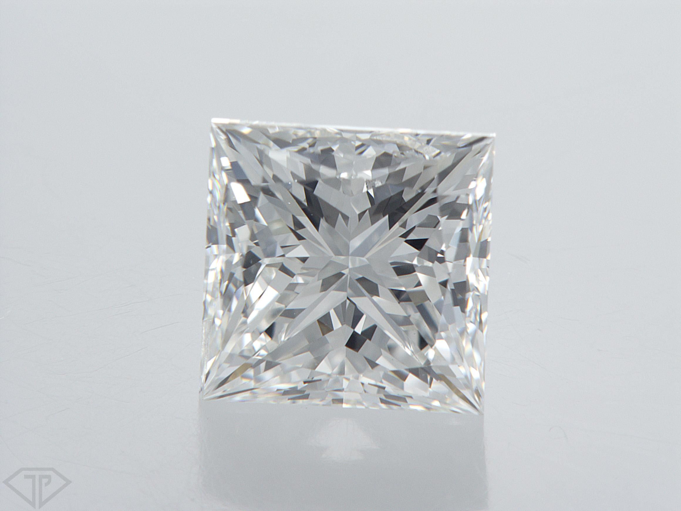 3.01 ct Princess diamond