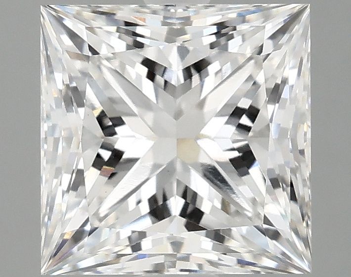 3.04 ct. princess Lab Grown Diamond front image