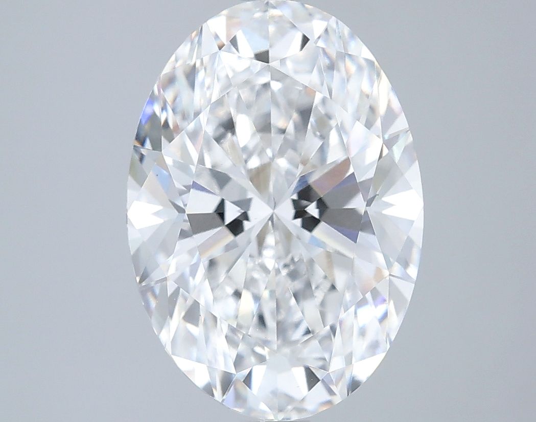 3.70 ct. oval Lab Grown Diamond front image