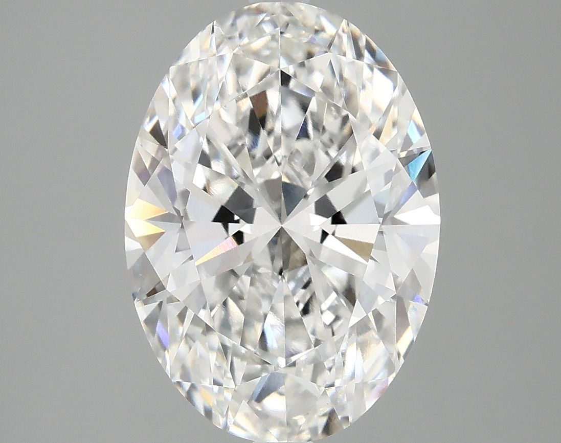 4.05 ct. oval Lab Grown Diamond front image