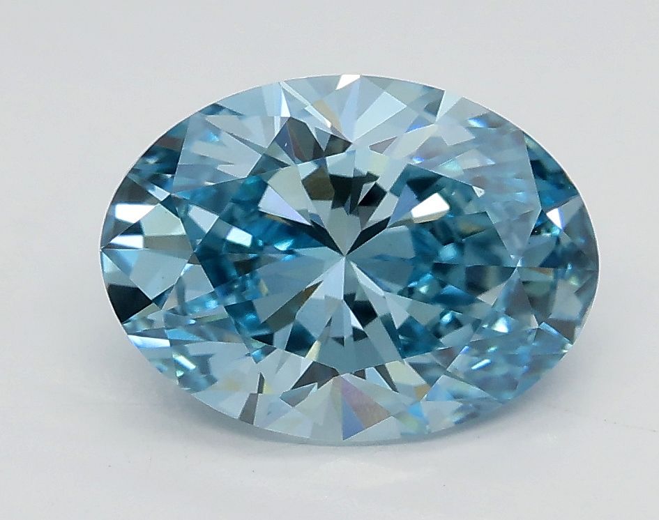 2.01 ct. oval Lab Grown Diamond front image