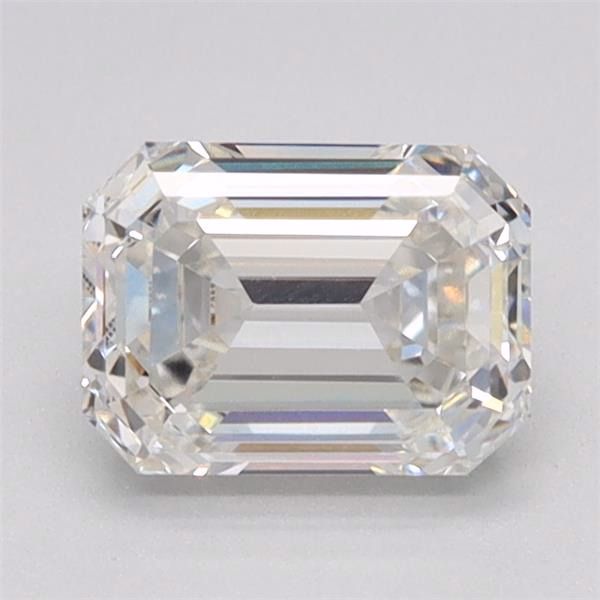 5.60 ct. emerald Lab Grown Diamond front image