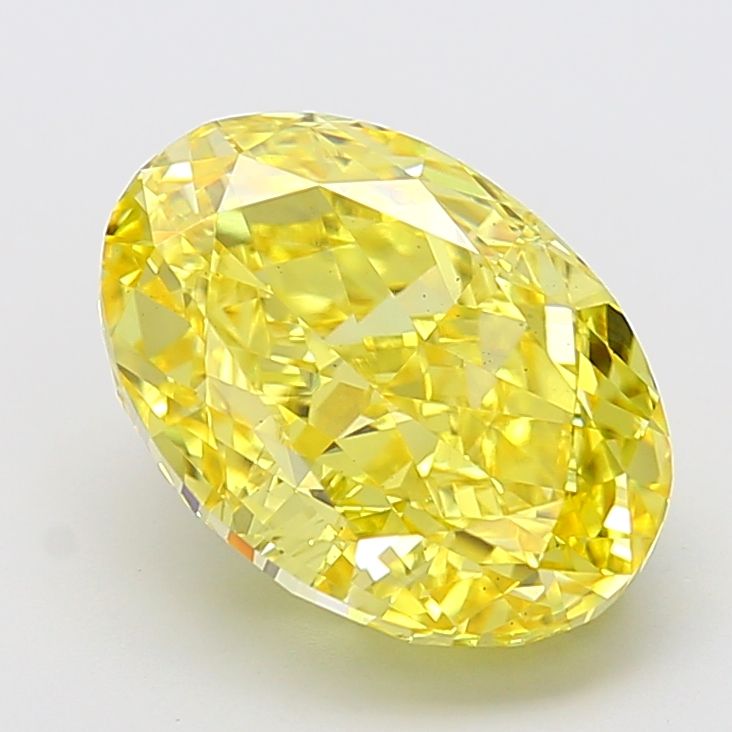 7.09 ct. oval Lab Grown Diamond front image