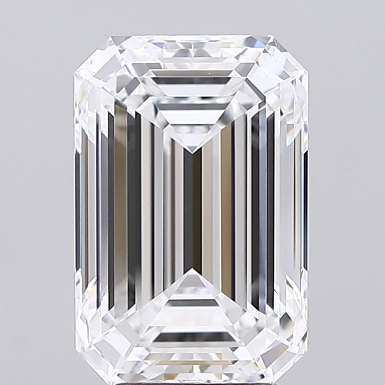 4.51 ct. emerald Lab Grown Diamond front image