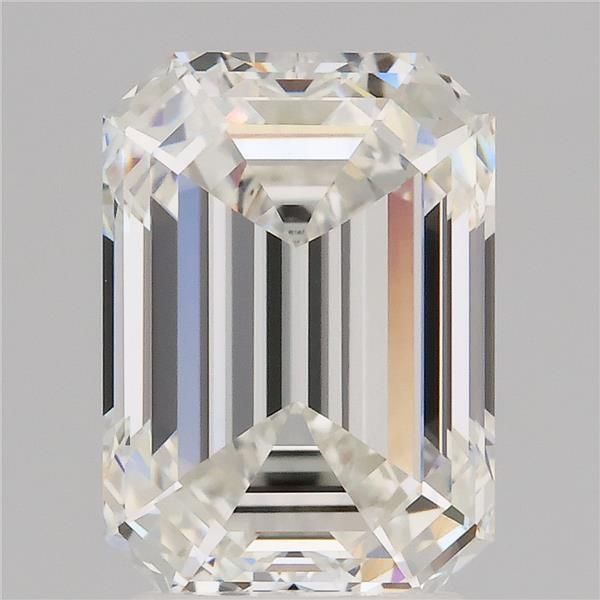 3.10 ct. emerald Lab Grown Diamond front image