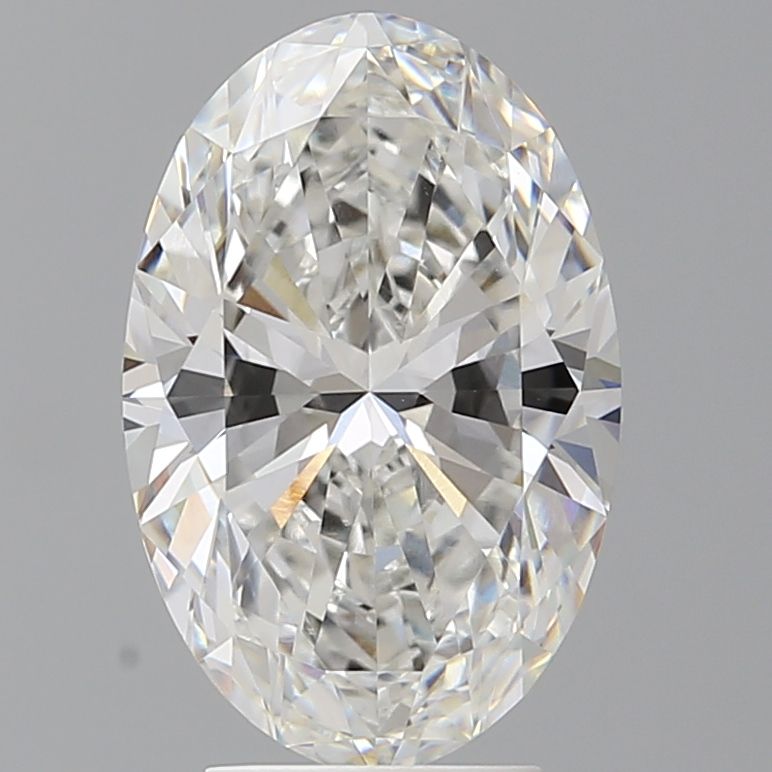 4.10 ct. oval Lab Grown Diamond front image