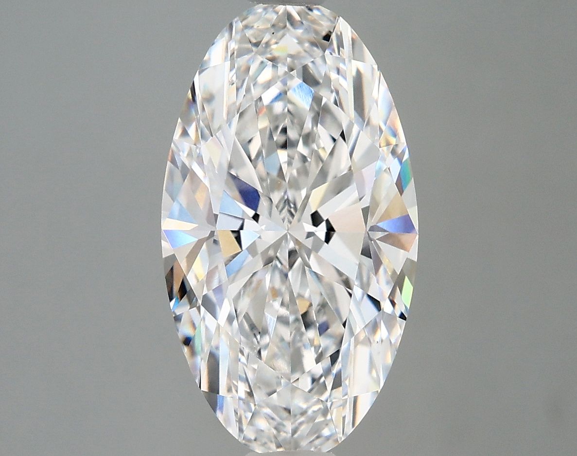 3.37 ct. oval Lab Grown Diamond front image