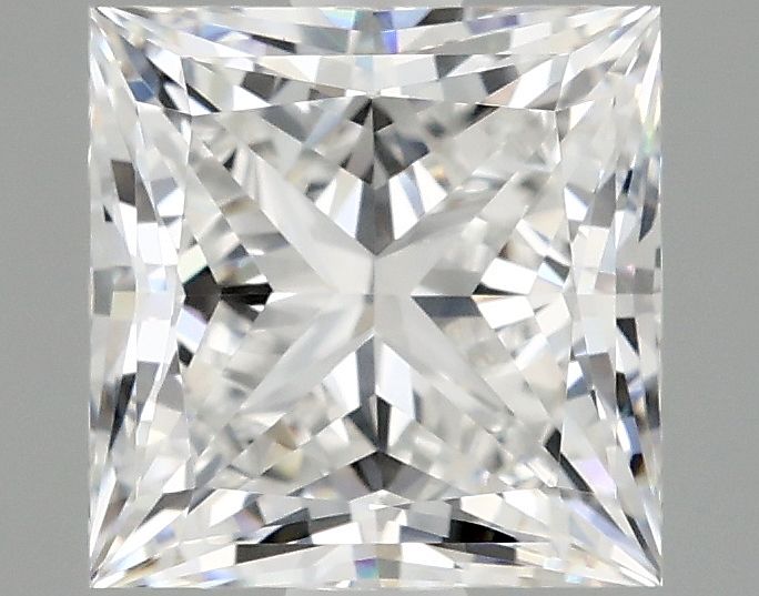 2.10 ct. princess Lab Grown Diamond front image
