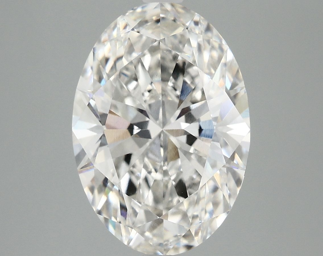 3.90 ct. oval Lab Grown Diamond front image