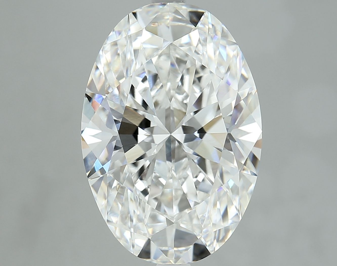 8.08 ct. oval Lab Grown Diamond front image