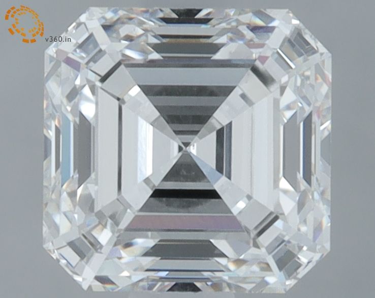 1.07 ct lab-grown Asscher Diamond