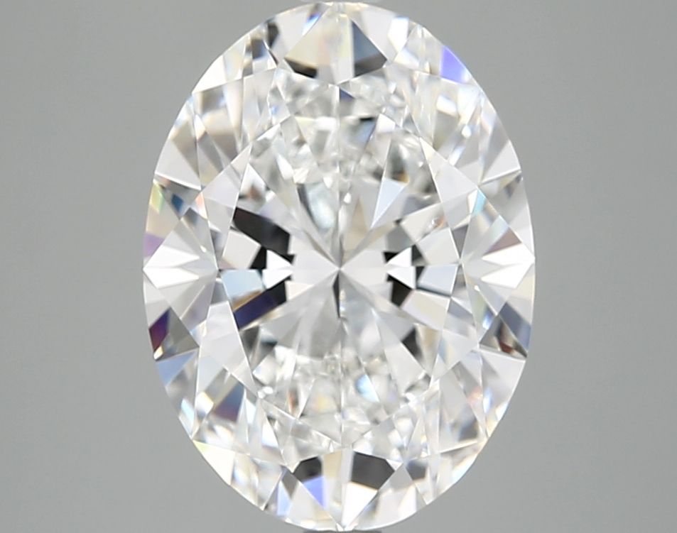 4.06 ct. oval Lab Grown Diamond front image