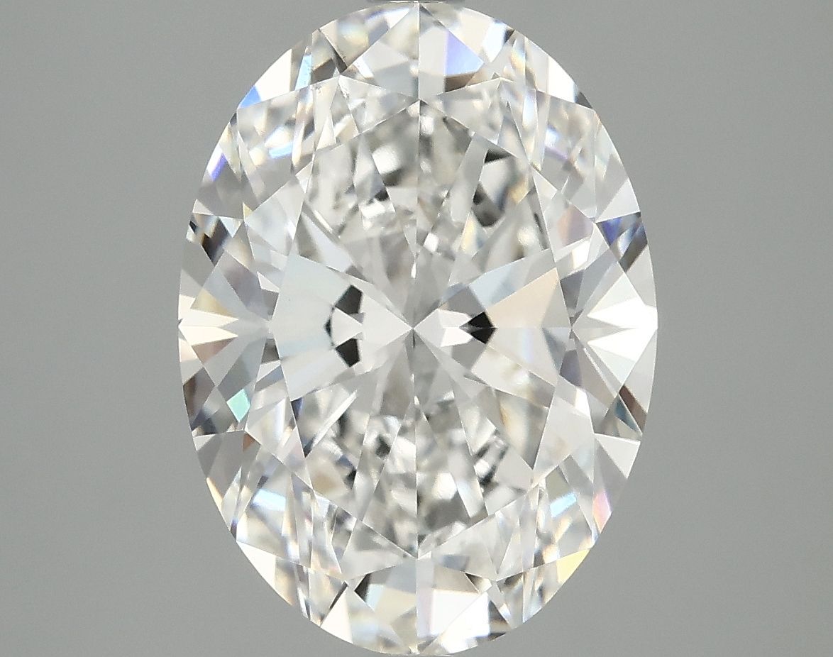 3.96 ct. oval Lab Grown Diamond front image