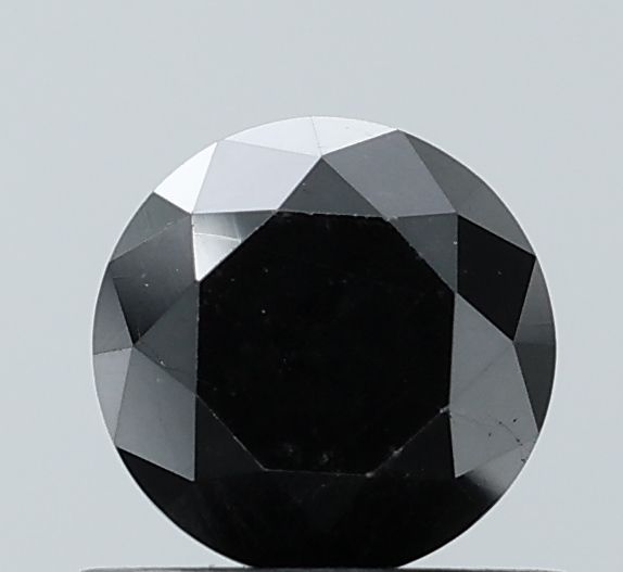 0.95 Carat Round Diamond Black VS2