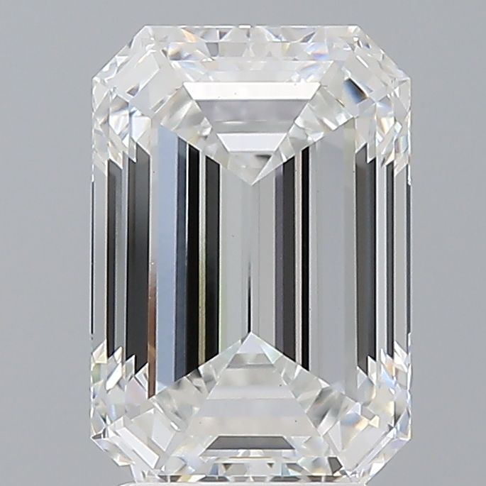 3.04 ct. emerald Lab Grown Diamond front image