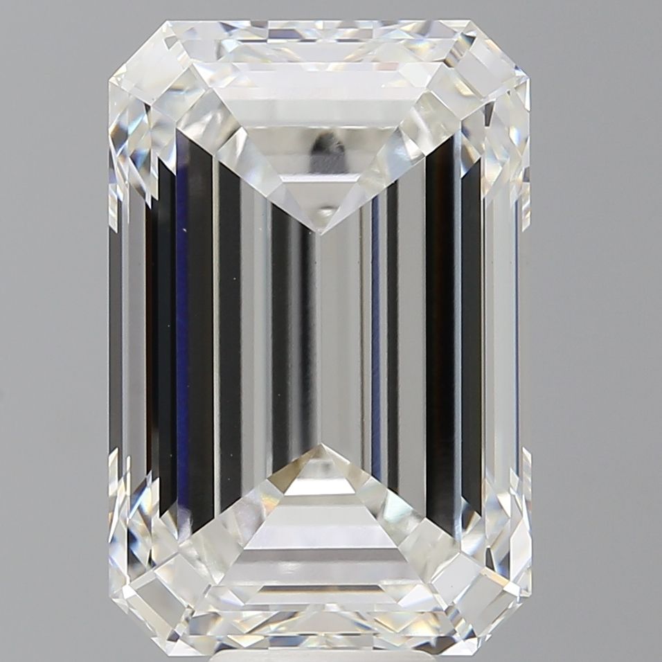 12.59 ct. emerald Lab Grown Diamond front image