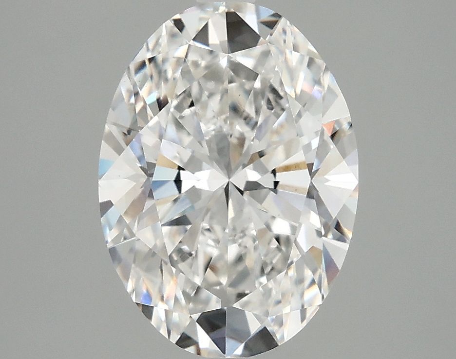 2.88 ct. oval Lab Grown Diamond front image