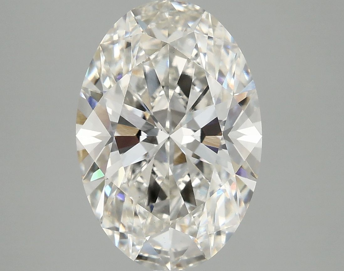 3.92 ct. oval Lab Grown Diamond front image