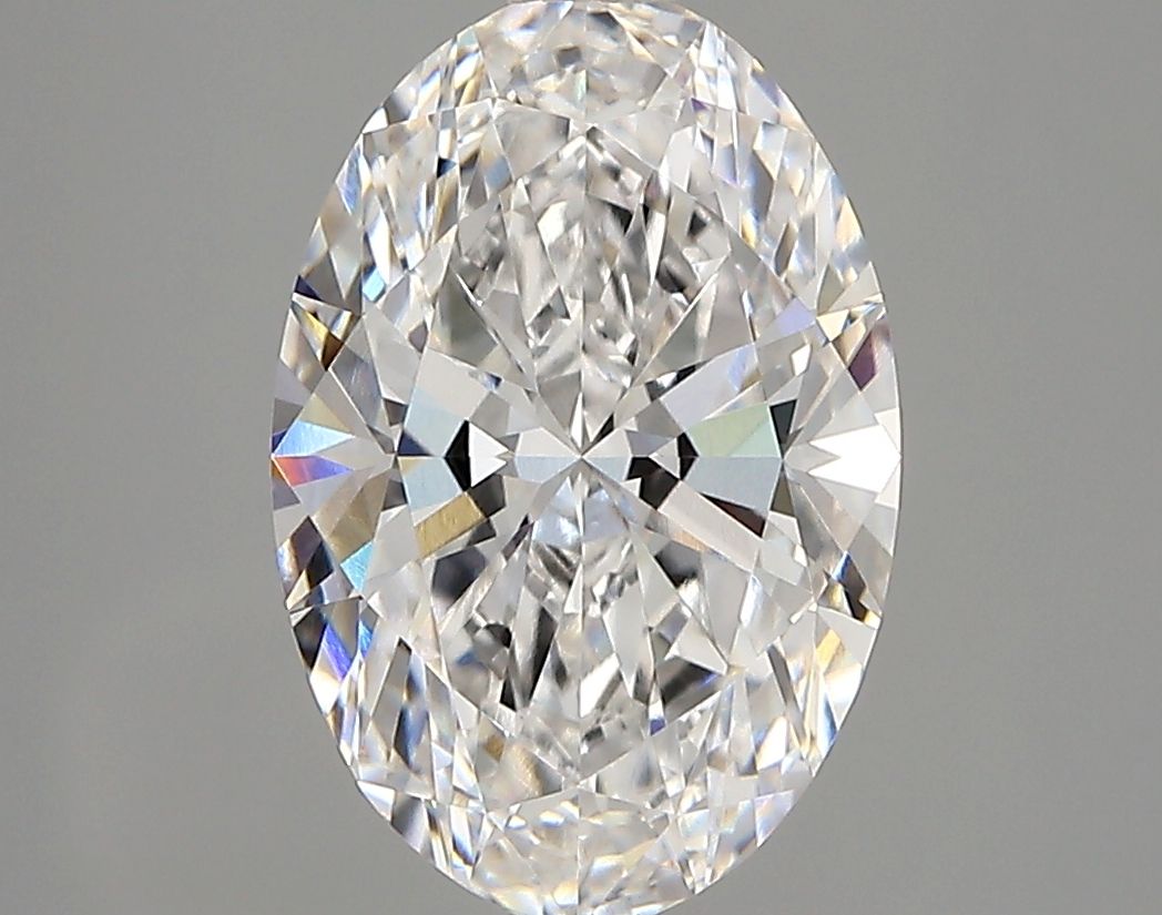 3.14 ct. oval Lab Grown Diamond front image
