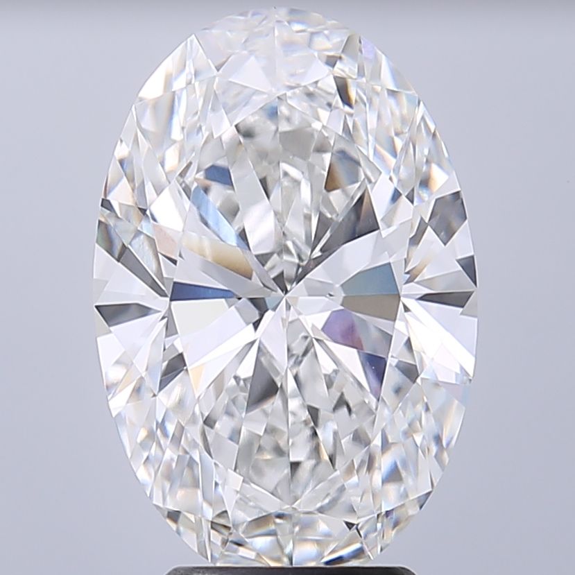 4.06 ct. oval Lab Grown Diamond front image