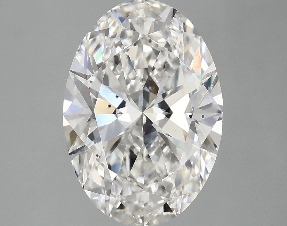 2.85 ct. oval Lab Grown Diamond front image