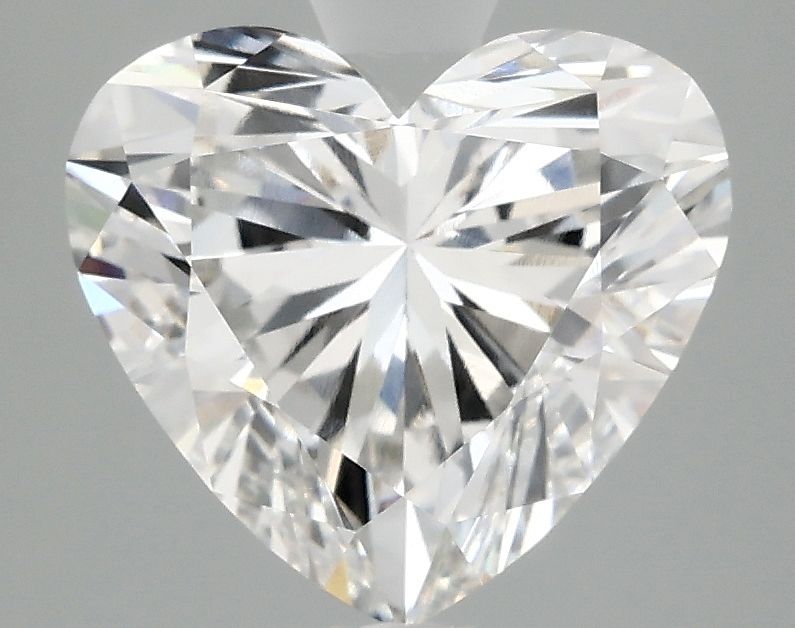 3.01 carat f VVS2 EX Cut IGI heart diamond