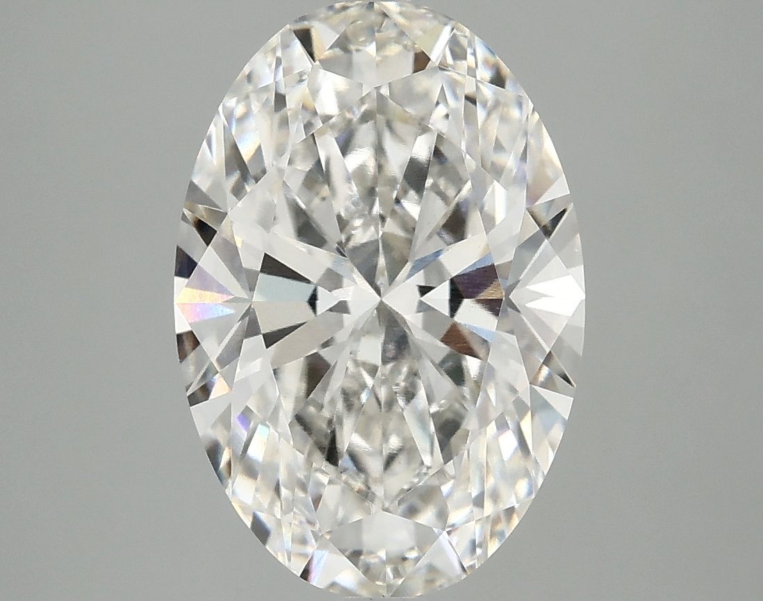 3.99 ct. oval Lab Grown Diamond front image