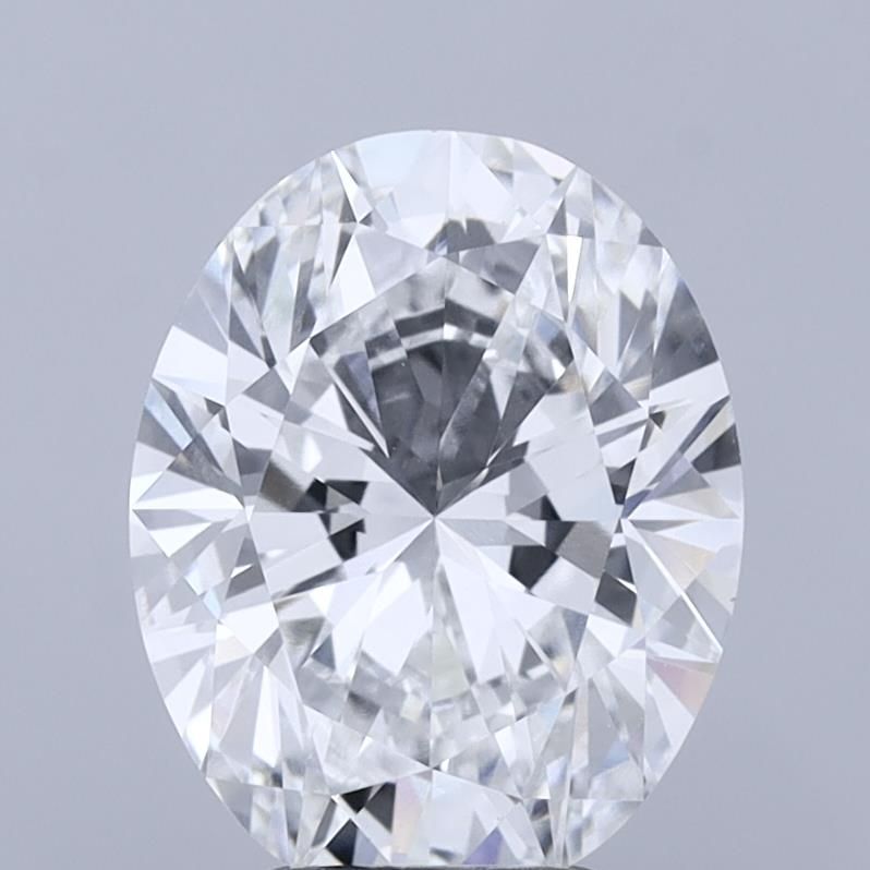 4.02 ct. oval Lab Grown Diamond front image