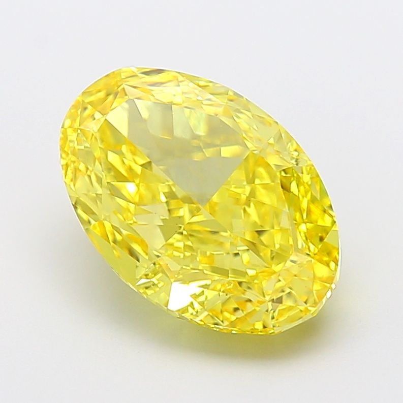 6.04 ct. oval Lab Grown Diamond front image