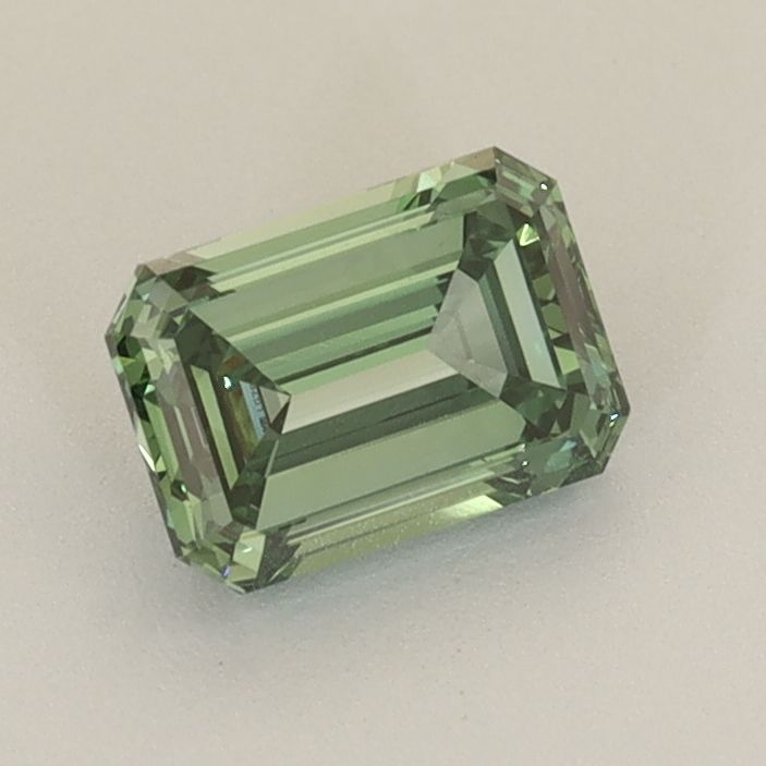 0.78 ct. emerald Lab Grown Diamond front image