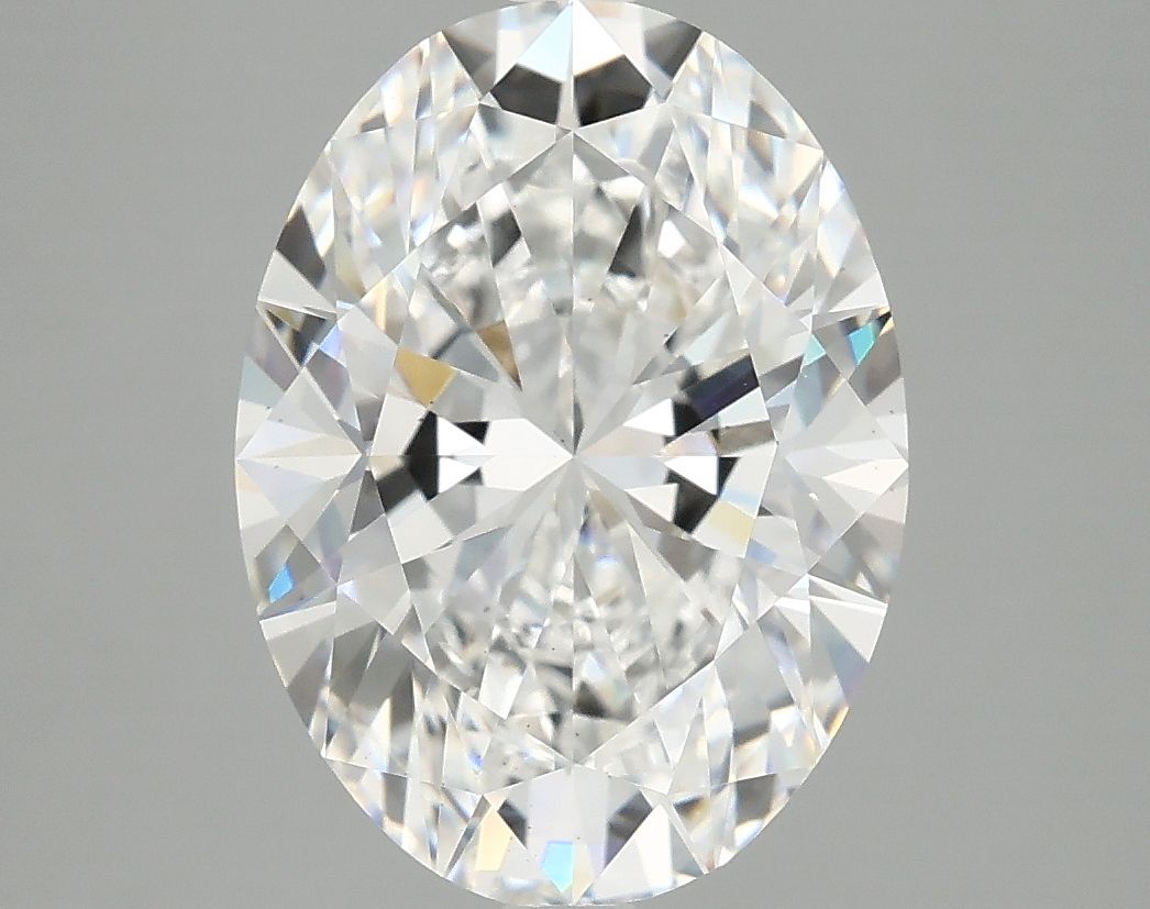 4.09 ct. oval Lab Grown Diamond front image