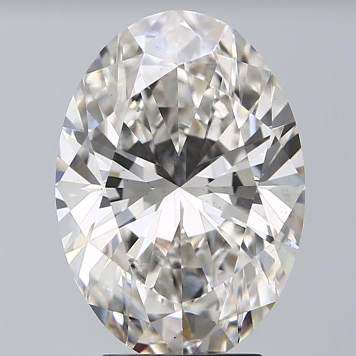 4.11 ct. oval Lab Grown Diamond front image