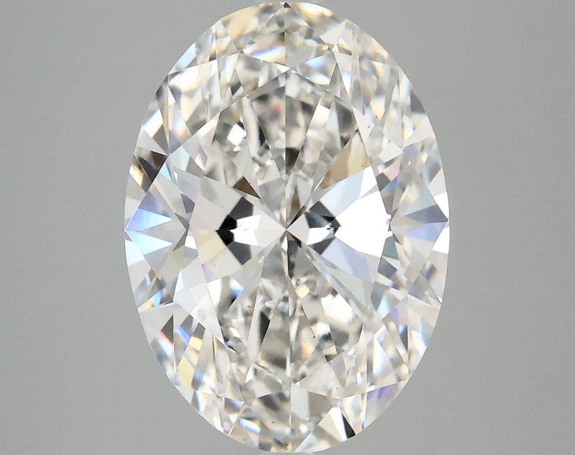 4.08 ct. oval Lab Grown Diamond front image