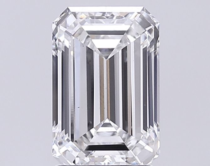 2.53 ct. emerald Lab Grown Diamond front image