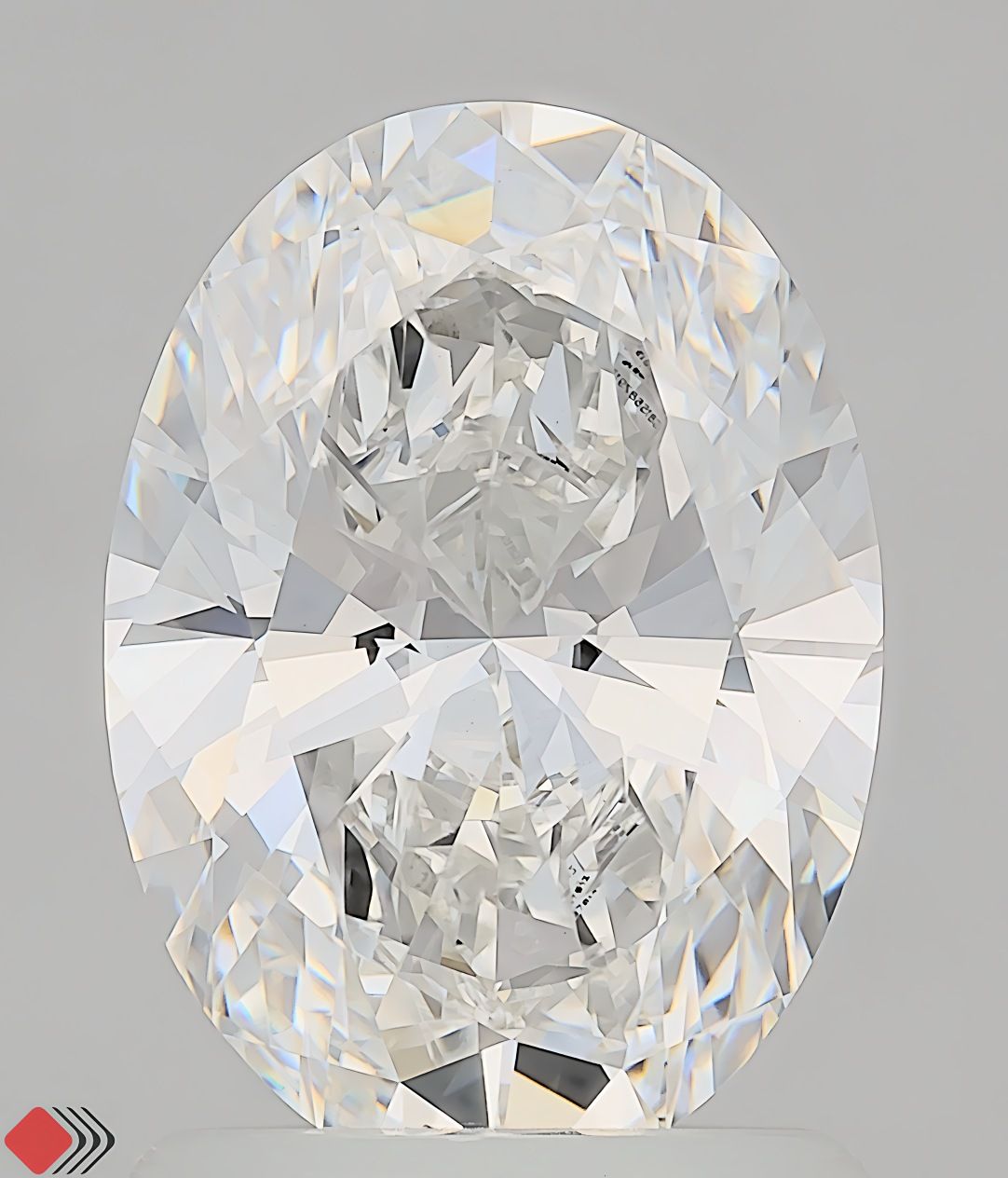 1.53 ct. oval Lab Grown Diamond front image