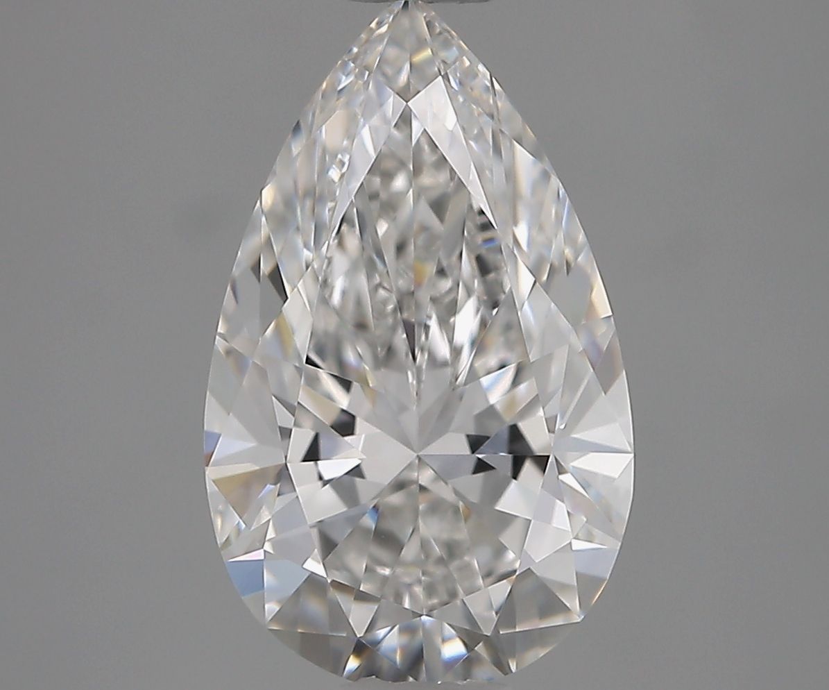 2.01 carat e IF EX Cut IGI pear diamond