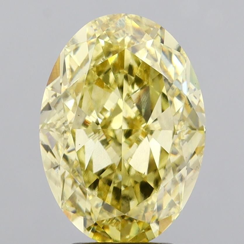 5.04 ct. oval Lab Grown Diamond front image