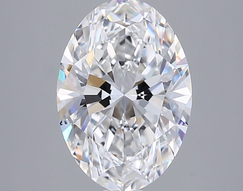 2.03 ct. oval Lab Grown Diamond front image
